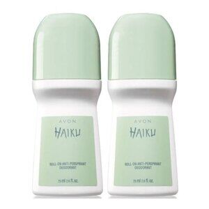 Avon HAIKU Roll-On Anti-Perspirant Deodorant - 2.6 Oz - Pack Of 2‎
